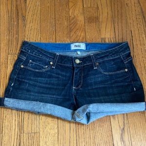 Paige cut off shorts with option to roll up